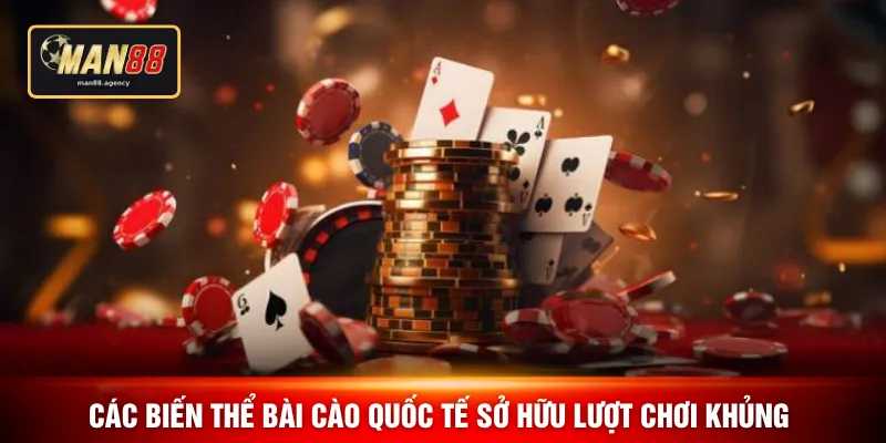 Các biến thể bài cào quốc tế sở hữu lượt chơi khủng 