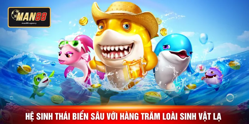Hệ sinh thái biển sâu với hàng trăm loài sinh vật lạ