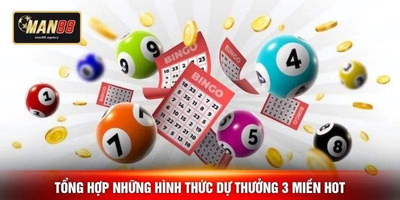 Tổng hợp những hình thức dự thưởng 3 miền hot